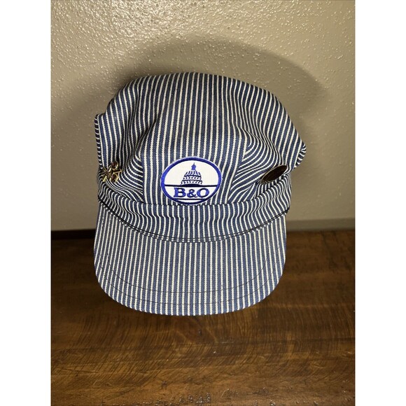 Engineer/Conductor Cap/Hats-(B&O) Baltimore & Ohio One Size - Picture 2 of 15